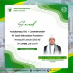 UCAPAN - SUKSES Maulid 1443 H-III